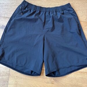 REI hiking/running lined shorts mens medium black